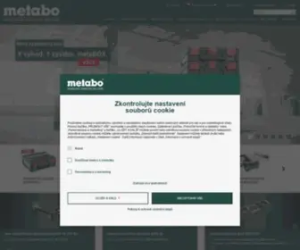 Metabo.cz(Nářadí pro profesionály) Screenshot