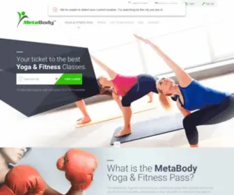 Metabody.ca(MetaBody Yoga and Fitness Pass) Screenshot