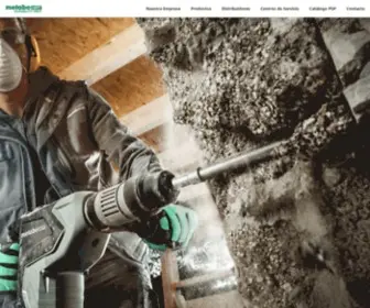 Metabohpt.com.mx(Metabo HPT) Screenshot