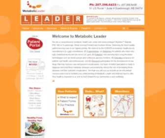 Metabolicleader.com(Metabolic Leader) Screenshot