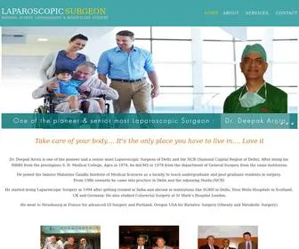 Metabolicsurgeon.com(Dr Deepak Arora) Screenshot