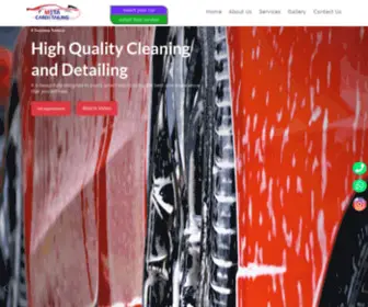 Metacardetailing.com(Car wash) Screenshot