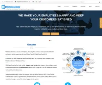 Metacasedesk.com(IIS Windows Server) Screenshot