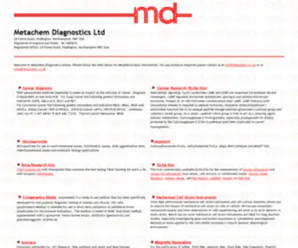 Metachem.co.uk(Irvine) Screenshot