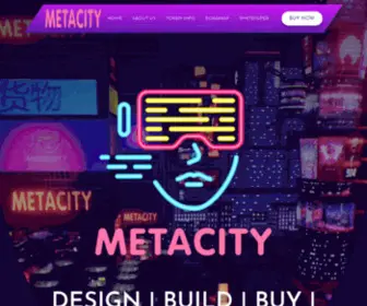 Metacitybsc.com(Meta City) Screenshot