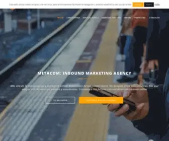 Metacom.es(Agencia de Inbound Marketing y Comunicacion) Screenshot