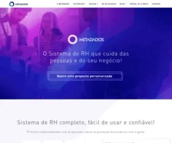 Metadados.com.br(Software para Gestão de Recursos Humanos) Screenshot