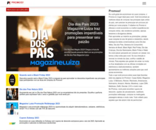 Metadeoumenos.com.br(Promoção de madrugada) Screenshot