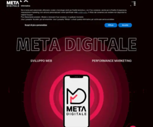 Metadigitale.com(Meta Digitale) Screenshot