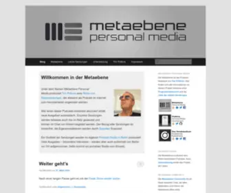 Metaebene.me(Metaebene Personal Media) Screenshot