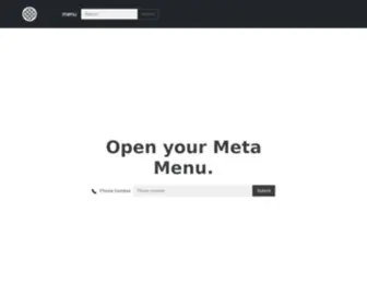 Metaemenu.com(Metaemenu) Screenshot