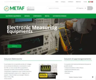 Metaf.com(NOLEGGIO STRUMENTI DI MISURA) Screenshot