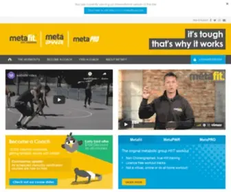 Metafit-Australia.com(Metafit Australia) Screenshot