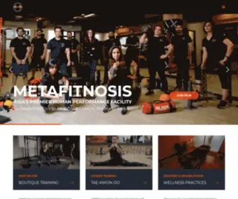 Metafitnosis.com(Personal Training) Screenshot