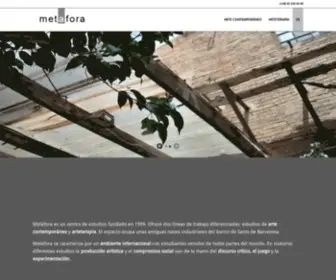 Metafora.org(Un centro de estudios de arte y arteterapia) Screenshot