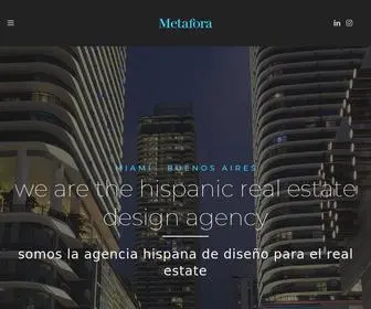 Metafora.us(Real Estate Branding and Marketing Agency) Screenshot