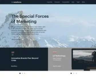 Metaforce.co(Special Forces of Marketing) Screenshot