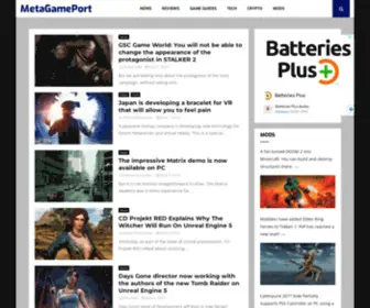 Metagameport.com(Gamers Paradise) Screenshot