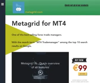 Metagrid.com(Metagrid Trademanager for MT4) Screenshot