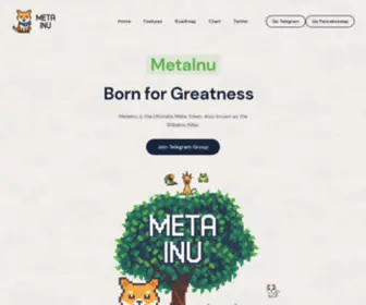 Metainucoin.com(Meta Inu) Screenshot