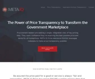 Metaiq.com(Meta IQ) Screenshot