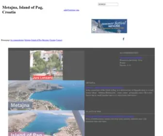 MetajNa.com(Island of Pag) Screenshot