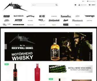 Metal-AND-Wine.com(Metal and Wine) Screenshot