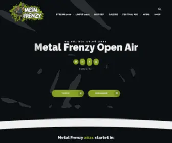Metal-Frenzy.de(Metal Frenzy Open Air Festival) Screenshot