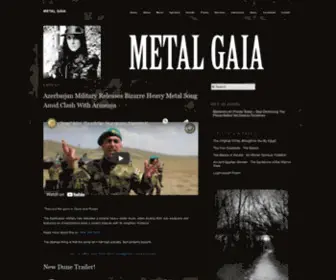 Metal-Gaia.com(Metal Gaia) Screenshot