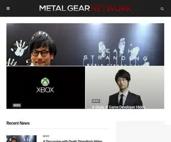 Metal-Gear.net(Metal Gear Network) Screenshot