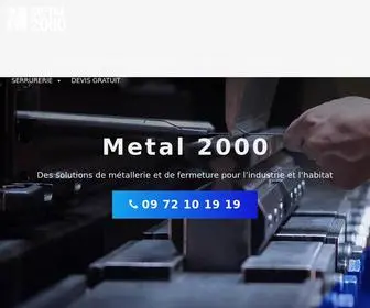 Metal2000.fr(Metal®2000) Screenshot