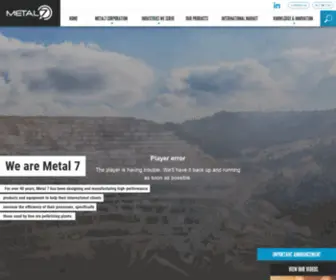 Metal7.com(Metal 7) Screenshot