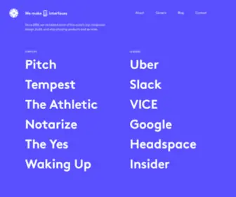 Metalab.com(We make interfaces) Screenshot