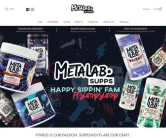 Metalabsupps.com(METALAB SUPPS) Screenshot