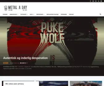 Metaladay.dk(Metaladay) Screenshot