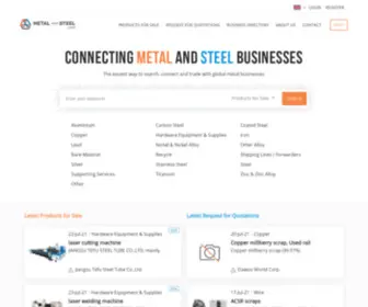 Metalandsteel.com(Buy) Screenshot