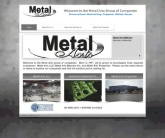 Metalartsllc.com(Metal Arts) Screenshot