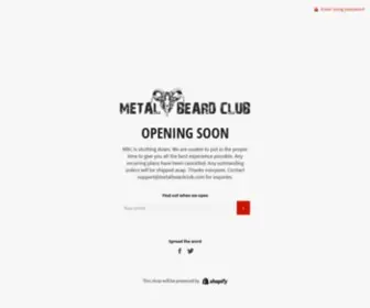 Metalbeardclub.com(Metalbeardclub) Screenshot