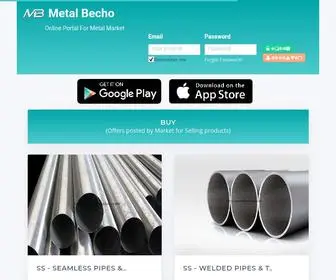 Metalbecho.com(Metal Becho) Screenshot