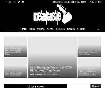 Metalcastle.net(Your number one source for Rock & Metal) Screenshot