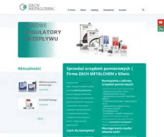 Metalchem.pl(Sprzedaż urządzeń pomiarowych) Screenshot