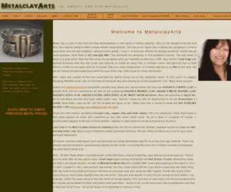 Metalclayarts.com(Metal Clay Arts) Screenshot