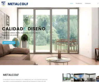 Metalcolf.com(Pergolas Bioclimáticas) Screenshot