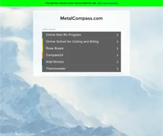 Metalcompass.com(Next Gen Gaming) Screenshot