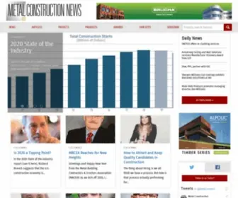 Metalconstructionnews.com(Metal Construction News) Screenshot