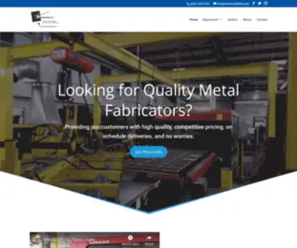 Metalcraftidaho.com(Metal Fabricators Metalcraft's) Screenshot