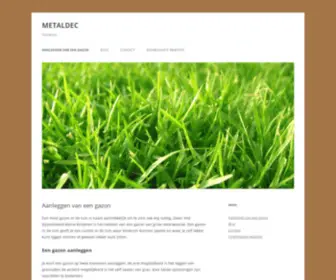 Metaldec.nl(Opsporing, berging, inspectie en detectie met metaaldetector, side-scan sonar, magnetometer, LRK, D-GPS, GIS, sub-bottom profiling, georadar, GPR, Ground Penetrating Radar, Grondradar, professionele duikapparatuur zoals Kirby Morgan en ROV robots) Screenshot