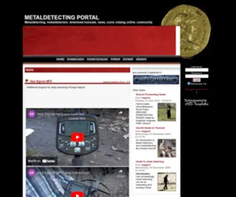 Metaldetectings.com(Metaldetectings) Screenshot