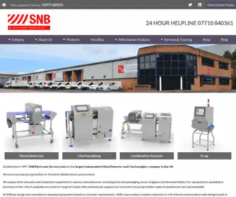 Metaldetector-Rentals.co.uk(The UKs largest independent Metal Detector and Checkweigher company) Screenshot