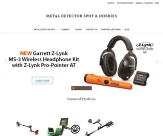 Metaldetectorspot.com(Metal Detectors for Hobbyists and Professionals from Metal Detector Spot) Screenshot